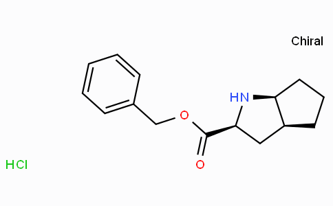 CAS No. 87269-87-2, (2S,3aS,6aS)-Benzyl octahydrocyclopenta[b]pyrrole-2-carboxylate hydrochloride