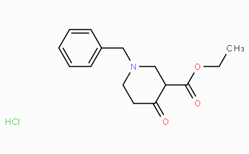 CAS No. 1454-53-1, Ethyl 1-benzyl-4-oxopiperidine-3-carboxylate hydrochloride