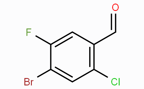 CAS No. 1214386-29-4, 4-Bromo-2-chloro-5-fluorobenzaldehyde