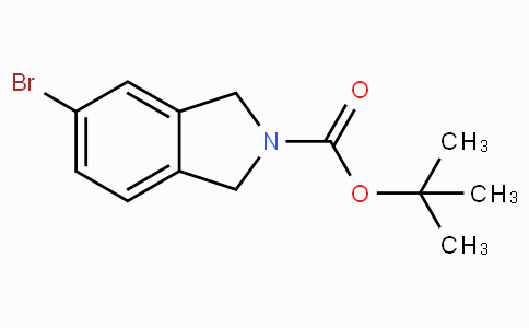 CAS No. 201940-08-1, tert-Butyl 5-bromoisoindoline-2-carboxylate