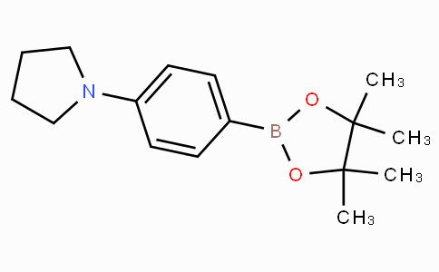 CAS No. 852227-90-8, 1-(4-(4,4,5,5-Tetramethyl-1,3,2-dioxaborolan-2-yl)phenyl)pyrrolidine