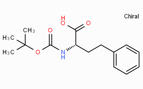 CAS No. 100564-78-1, (S)-2-((tert-Butoxycarbonyl)amino)-4-phenylbutanoic acid