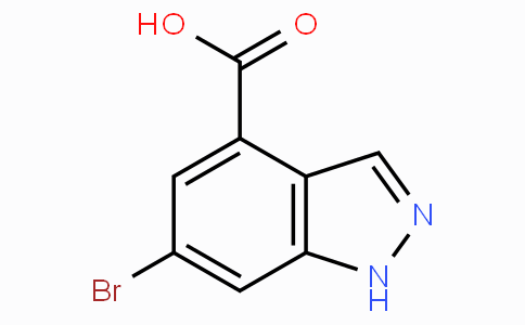 CAS No. 885523-08-0, 6-Bromo-1H-indazole-4-carboxylic acid
