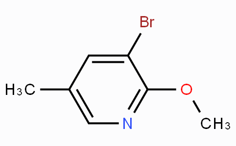 CAS No. 717843-56-6, 3-Bromo-2-methoxy-5-methylpyridine