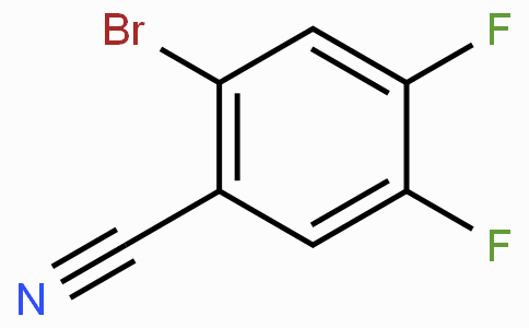 CAS No. 64695-82-5, 2-Bromo-4,5-difluorobenzonitrile