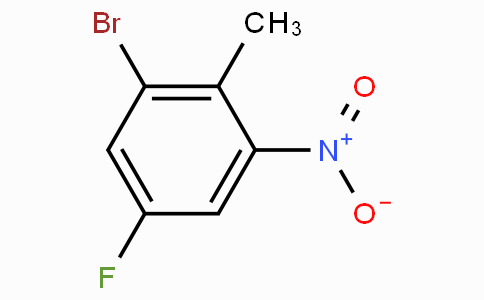 502496-33-5 | 2-Bromo-4-fluoro-6-nitrotoluene