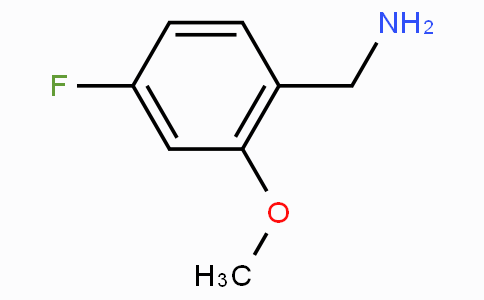 CAS No. 870563-60-3, (4-Fluoro-2-methoxyphenyl)methanamine
