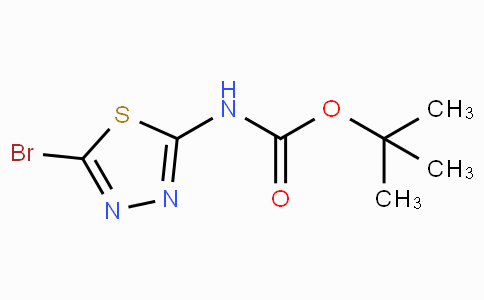 CAS No. 1048358-33-3, tert-Butyl (5-bromo-1,3,4-thiadiazol-2-yl)carbamate