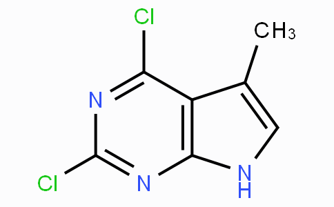 CAS No. 1060815-86-2, 2,4-Dichloro-5-methyl-7H-pyrrolo[2,3-d]pyrimidine
