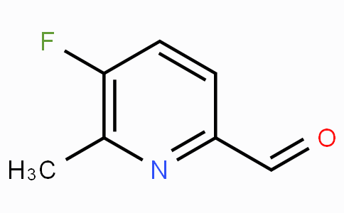 CAS No. 884495-34-5, 5-Fluoro-6-methylpicolinaldehyde
