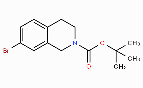 CAS No. 258515-65-0, tert-Butyl 7-bromo-3,4-dihydroisoquinoline-2(1H)-carboxylate