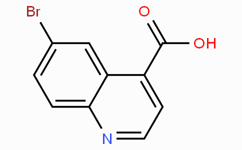 CAS No. 160233-76-1, 6-Bromoquinoline-4-carboxylic acid