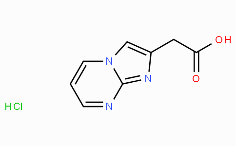 CAS No. 1049730-74-6, 2-(Imidazo[1,2-a]pyrimidin-2-yl)acetic acid hydrochloride