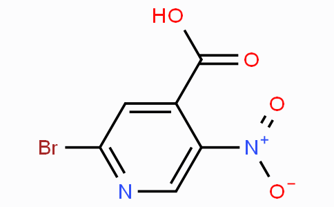 CAS No. 1053655-82-5, 2-Bromo-5-nitroisonicotinic acid
