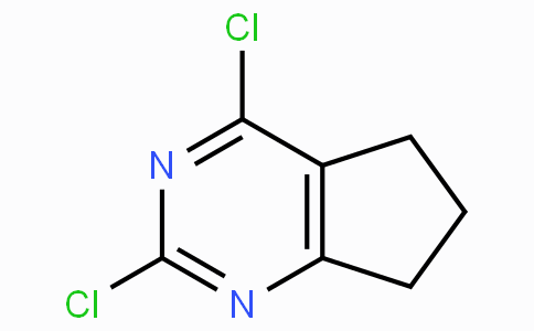 CAS No. 5466-43-3, 2,4-Dichloro-6,7-dihydro-5H-cyclopenta[d]pyrimidine