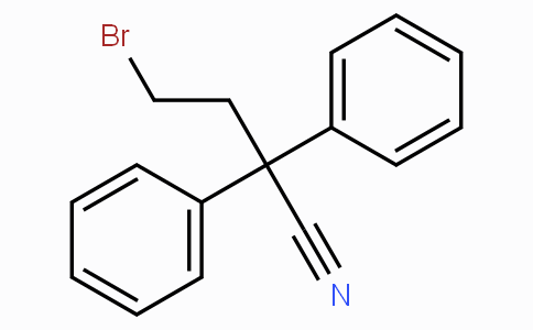 CAS No. 39186-58-8, 4-Bromo-2,2-diphenylbutyronitrile