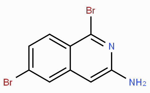 CAS No. 925672-85-1, 1,6-Dibromoisoquinolin-3-amine