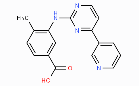 CAS No. 641569-94-0, 4-Methyl-3-((4-(pyridin-3-yl)pyrimidin-2-yl)amino)benzoic acid