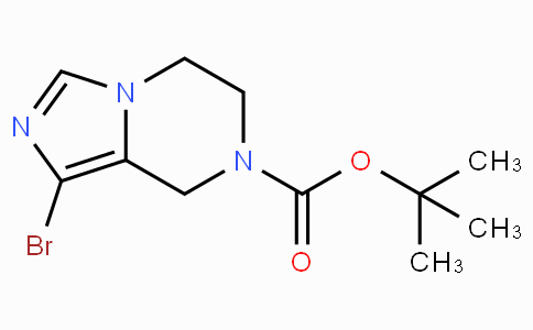 CAS No. 1188265-64-6, tert-Butyl 1-bromo-5,6-dihydroimidazo[1,5-a]pyrazine-7(8H)-carboxylate