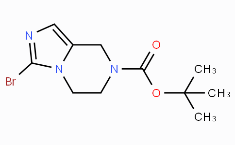 CAS No. 1188264-74-5, tert-Butyl 3-bromo-5,6-dihydroimidazo[1,5-a]pyrazine-7(8H)-carboxylate