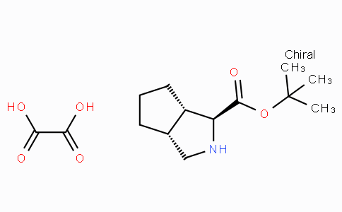 CAS No. 907606-68-2, (1S,3aR,6aS)-tert-Butyl octahydrocyclopenta[c]pyrrole-1-carboxylate oxalate