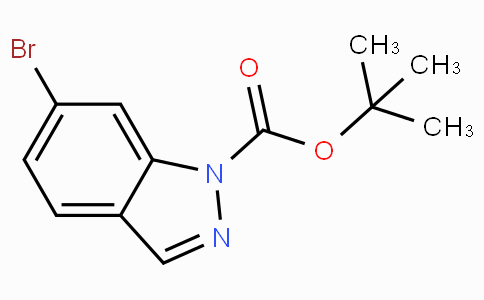 CAS No. 877264-77-2, tert-Butyl 6-bromo-1H-indazole-1-carboxylate