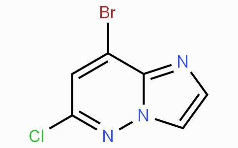 CAS No. 933190-51-3, 8-Bromo-6-chloroimidazo[1,2-b]pyridazine