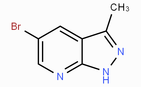 CAS No. 885223-65-4, 5-Bromo-3-methyl-1H-pyrazolo[3,4-b]pyridine