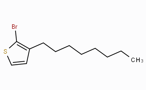 CAS No. 145543-83-5, 2-Bromo-3-octylthiophene