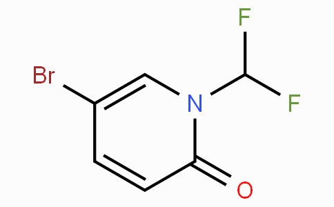 CAS No. 832735-61-2, 5-Bromo-1-(difluoromethyl)pyridin-2(1H)-one