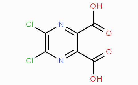 CAS No. 59715-45-6, 5,6-Dichloropyrazine-2,3-dicarboxylic acid