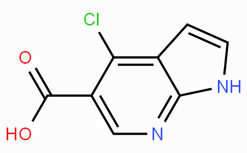 CAS No. 920966-03-6, 4-Chloro-1H-pyrrolo[2,3-b]pyridine-5-carboxylic acid