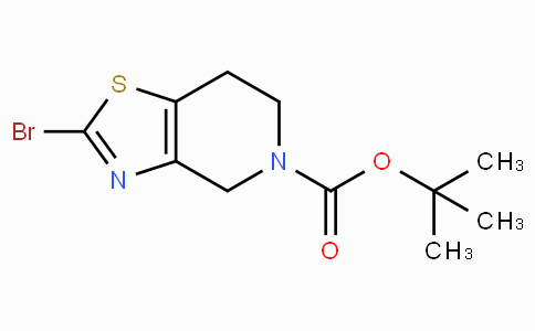 CAS No. 1253654-37-3, tert-Butyl 2-bromo-6,7-dihydrothiazolo[4,5-c]pyridine-5(4H)-carboxylate