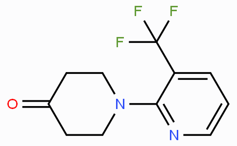CAS No. 801306-55-8, 1-(3-(Trifluoromethyl)pyridin-2-yl)piperidin-4-one