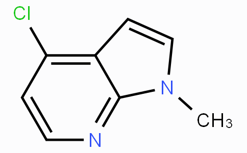 CAS No. 74420-05-6, 4-Chloro-1-methyl-1H-pyrrolo[2,3-b]pyridine