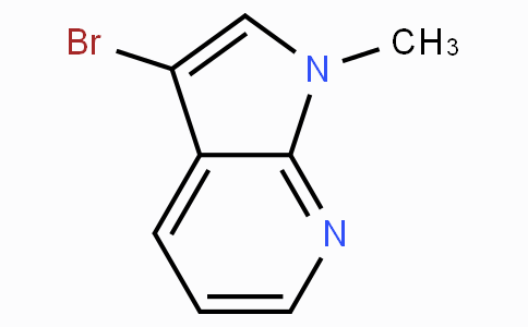 CAS No. 281192-91-4, 3-Bromo-1-methyl-1H-pyrrolo[2,3-b]pyridine