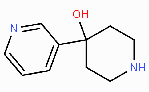CAS No. 50461-59-1, 4-(Pyridin-3-yl)piperidin-4-ol