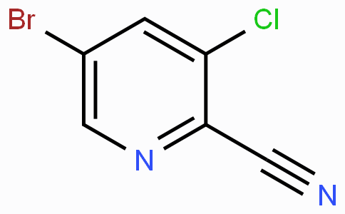 CAS No. 945557-04-0, 5-Bromo-3-chloropicolinonitrile
