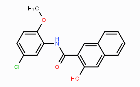 CAS No. 137-52-0, N-(5-Chloro-2-methoxyphenyl)-3-hydroxy-2-naphthamide