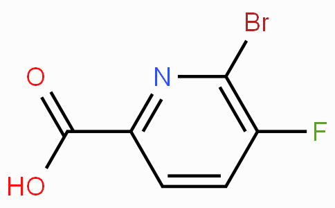 CAS No. 1052714-46-1, 6-Bromo-5-fluoropicolinic acid