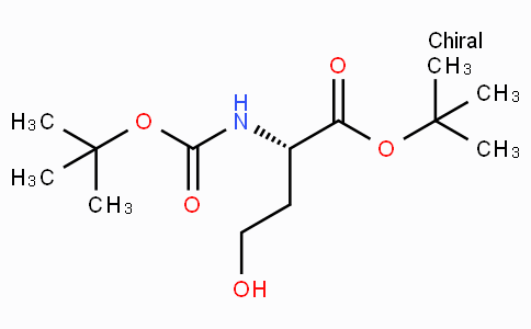 81323-58-2 | (S)-tert-Butyl 2-((tert-butoxycarbonyl)amino)-4-hydroxybutanoate