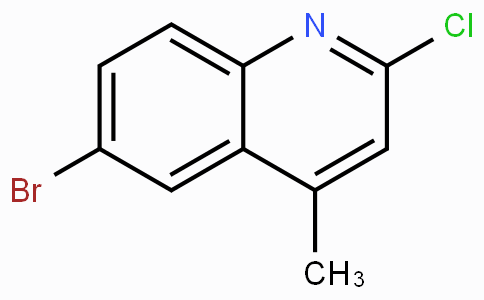 CAS No. 3913-19-7, 6-Bromo-2-chloro-4-methylquinoline