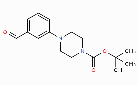 CAS No. 1257849-25-4, tert-Butyl 4-(3-formylphenyl)piperazine-1-carboxylate