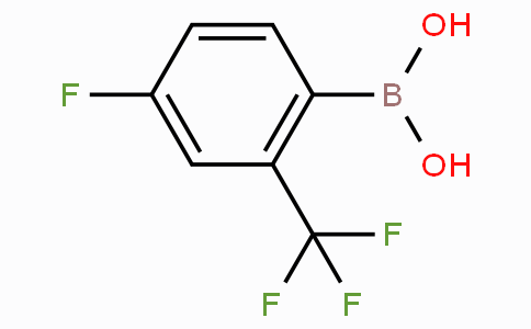 182344-16-7 | (4-Fluoro-2-(trifluoromethyl)phenyl)boronic acid