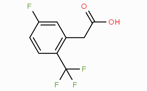 CAS No. 239135-52-5, 5-Fluoro-2-(trifluoromethyl)phenylacetic acid