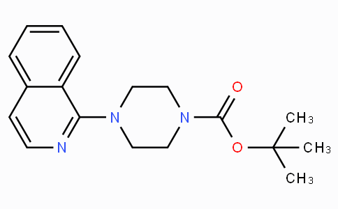 NO13307 | 205264-33-1 | tert-Butyl 4-(isoquinolin-1-yl)piperazine-1-carboxylate
