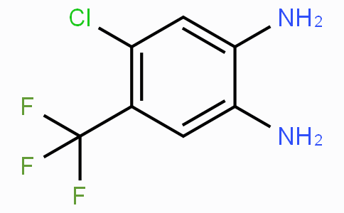 CAS No. 157590-59-5, 4-Chloro-5-(trifluoromethyl)benzene-1,2-diamine
