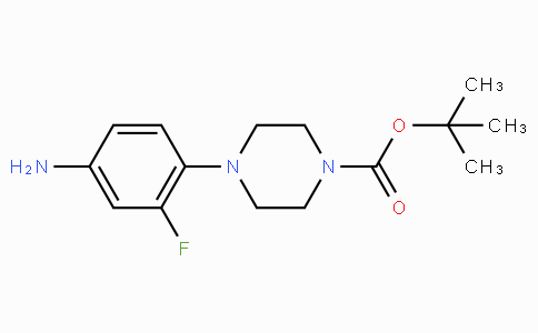CAS No. 154590-35-9, tert-Butyl 4-(4-amino-2-fluorophenyl)piperazine-1-carboxylate