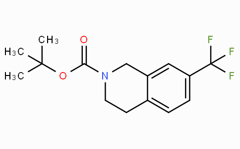 CAS No. 1257855-77-8, tert-Butyl 7-(trifluoromethyl)-3,4-dihydroisoquinoline-2(1H)-carboxylate