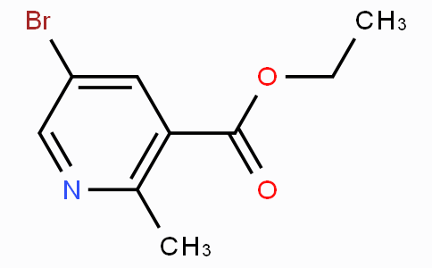 CAS No. 129477-21-0, Ethyl 5-bromo-2-methylnicotinate